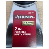 Lot of 2 - Husky 2" Flexible Putty Knives