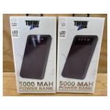 Lot of 2 - Portable Charger 500 MAH Power Bank TRENDZONE®