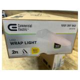 COMMERCIAL ELECTRIC Lot of 2- 24" LED Wrap Lights