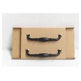 EVERBILT Decorative Bead Cabinet Pull - Matte Black - 5.06in Hole Center - 25pk