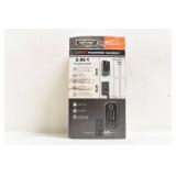 DEFIANT Smart Fingerprint Deadbolt - Matte Black