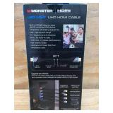 Lot of 2 - Monster Blue LED Light HDMI Cables