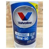 Lot of 2 - Valvoline High Performance Gear Oil SAE 80W-90
