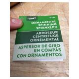 Orbit Ornamental Spinning Sprinkler