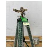 Orbit Brass Impact Sprinkler on Tripod Base