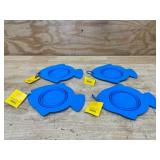 Lot of 4 - Collapsible Pet Bowls