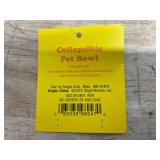 Lot of 4 - Collapsible Pet Bowls