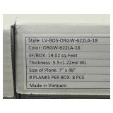 LIFEPROOF Lot of 50 Cases of- Banff Gray Hickory 22 MIL Waterproof Luxury Vinyl Plank (Total of 951 sq.ft)