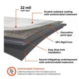 LIFEPROOF Lot of 50 Cases of- Banff Gray Hickory 22 MIL Waterproof Luxury Vinyl Plank (Total of 951 sq.ft)