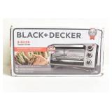 BLACK + DECKER 4-Slice Toaster Oven - Stainless Steel