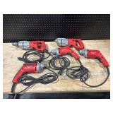 Lot of MILWAUKEE Tools (for parts or repair)