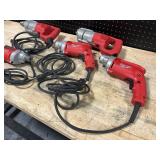 Lot of MILWAUKEE Tools (for parts or repair)