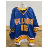 St. Louis Blues Jersey Signed by Brett Hull with Certificate of Authenticity- Size XL