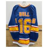 St. Louis Blues Jersey Signed by Brett Hull with Certificate of Authenticity- Size XL
