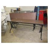 KI, FLIP TOP, NESTING WORK TABLES