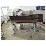NATIONAL, WAVE WORKS, NESTING, FLIP TOP TRAINING TABLES