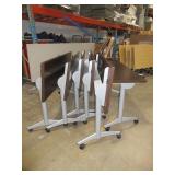 NATIONAL, WAVE WORKS, NESTING, FLIP TOP TRAINING TABLES