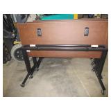 HERMAN MILLER, NESTING, FLIP TOP TRAINING TABLES