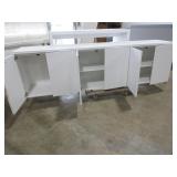 HUDDLE ROOM WORK TABLE AND CREDENZA