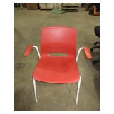 KFI "IMME" STACKER CHAIRS WITH ARMS