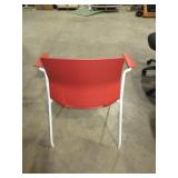KFI "IMME" STACKER CHAIRS WITH ARMS