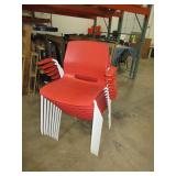 KFI "IMME" STACKER CHAIRS WITH ARMS