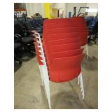 KFI "IMME" STACKER CHAIRS WITH ARMS