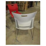 GLOBAL DUET ARMLESS STACKING CHAIRS