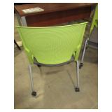 HAWORTH "VERY" FIXED SIDE CHAIR- STACKERS