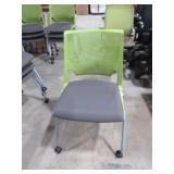 HAWORTH "VERY" FIXED SIDE CHAIRS - STACKERS