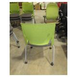 HAWORTH "VERY" FIXED SIDE CHAIRS - STACKERS