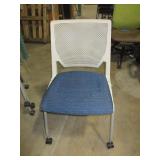 HAWORTH " VERY" FIXED SIDE CHAIRS - STACKERS