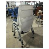 HAWORTH "VERY" FIXED SIDE CHAIRS - STACKERS