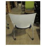 HAWORTH "VERY" FIXED SIDE CHAIRS - STACKERS