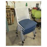 HAWORTH "VERY" FIXED SIDE CHAIRS - STACKERS