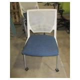HAWORTH " VERY" FIXED SIDE CHAIRS - STACKERS