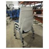 HAWORTH"VERY" FIXED SIDE CHAIRS - STACKERS