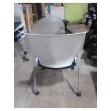 HAWORTH"VERY" FIXED SIDE CHAIRS - STACKERS