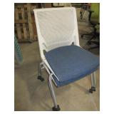 HAWORTH " VERY" FIXED SIDE CHAIRS - STACKERS