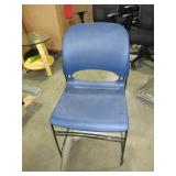 HERMAN MILLER "LIMMERICK"  SLED BASE STACKER CHAIRS