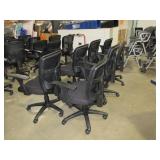 MESH BACK, ADJUSTABLE OFFICE CHAIRS