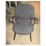 HERMAN MILLER UPHOLSTERED ARM CHAIRS