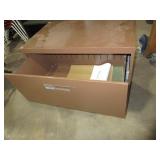 BOOKSHELF AND AN ALL STEEL LATERAL FILE