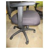ADJUSTABLE OFFICE CHAIR  AND WORK TABLE WITH STEEL FRAME