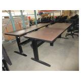 KI WORK TABLES WITH CORD MANAGEMENT