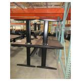 KI WORK TABLES WITH CORD MANAGEMENT
