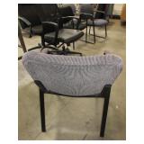 STEELCASE COALESSE FLIP TOP NESTING TABLE WITH CHAIRS