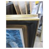 FRAMED EUROPEAN PRINT ON CANVAS BY FROCH ROMAN