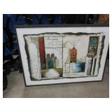 CONTEMPORARY FRAMED ART