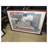 JAMES TURCO, HAND SIGNED ABSTRACT ART